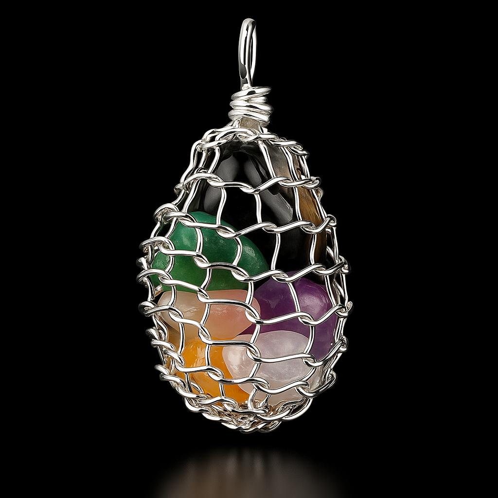 Tumble Stones Mix Pendant #101.1