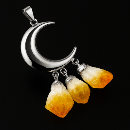 Moon Triple Point Pendant #20.1