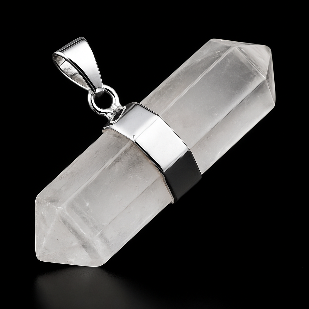 double terminated Point Pendant #36.1