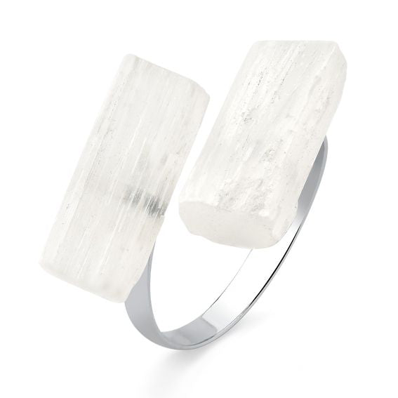 Selenite Ring #S110