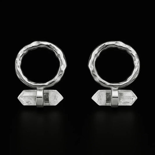 double terminated Point Earring #1528.1