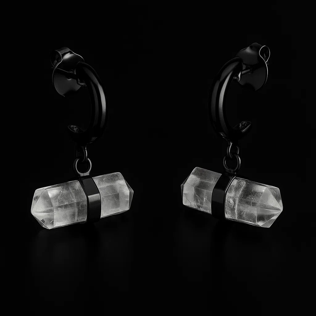 double terminated Point Earring #2 #1532.1