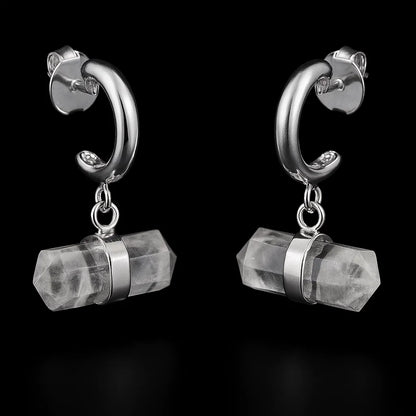 double terminated Point Earring #2 #1532.1