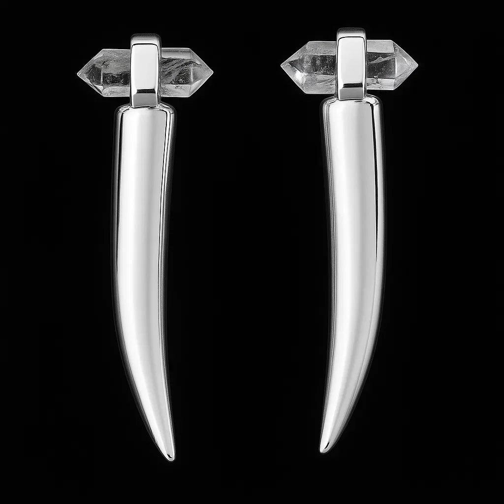 Graphite Earring #1534.1