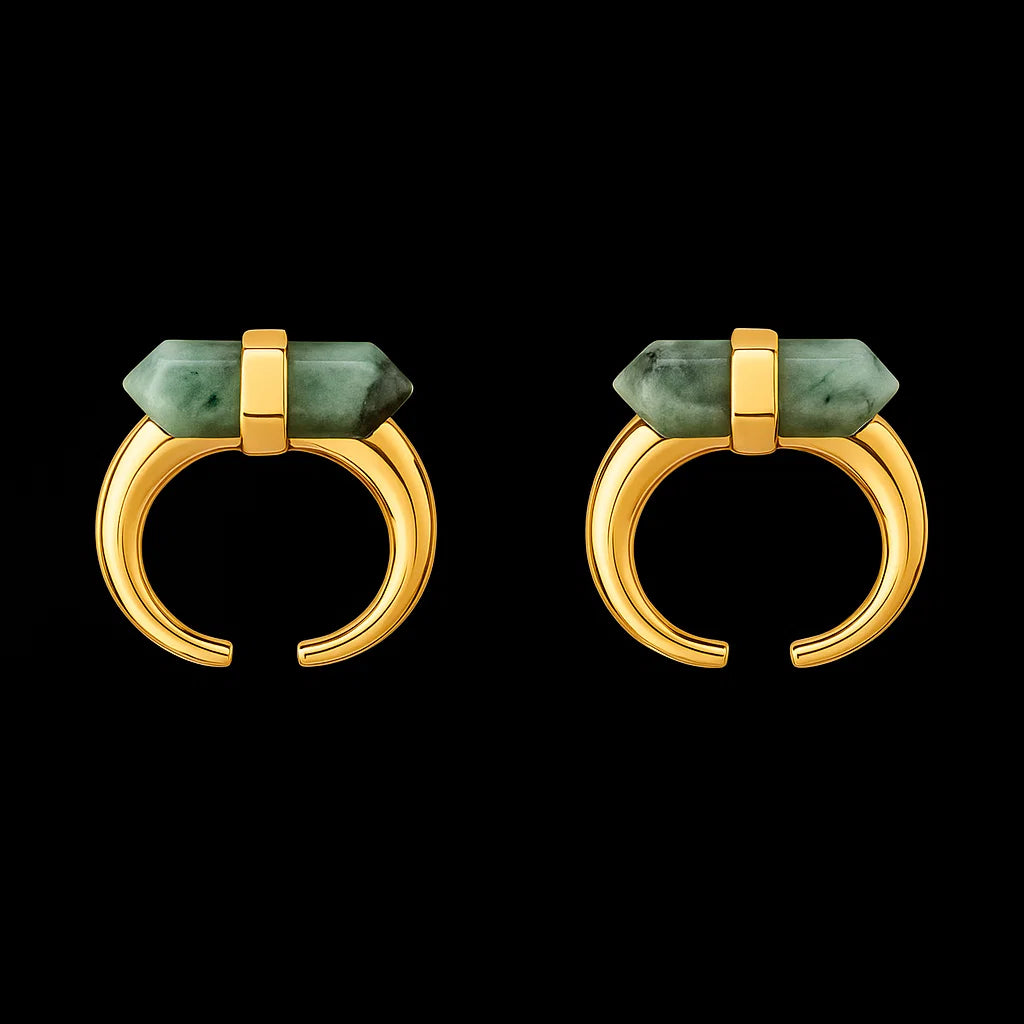 Emerald Earring #1536.1
