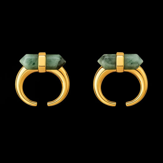 Emerald Earring #1536.1
