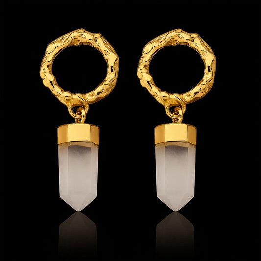 Crystal Point Earring #1541.1