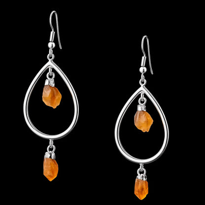 Double Crystal Earring #1548.1