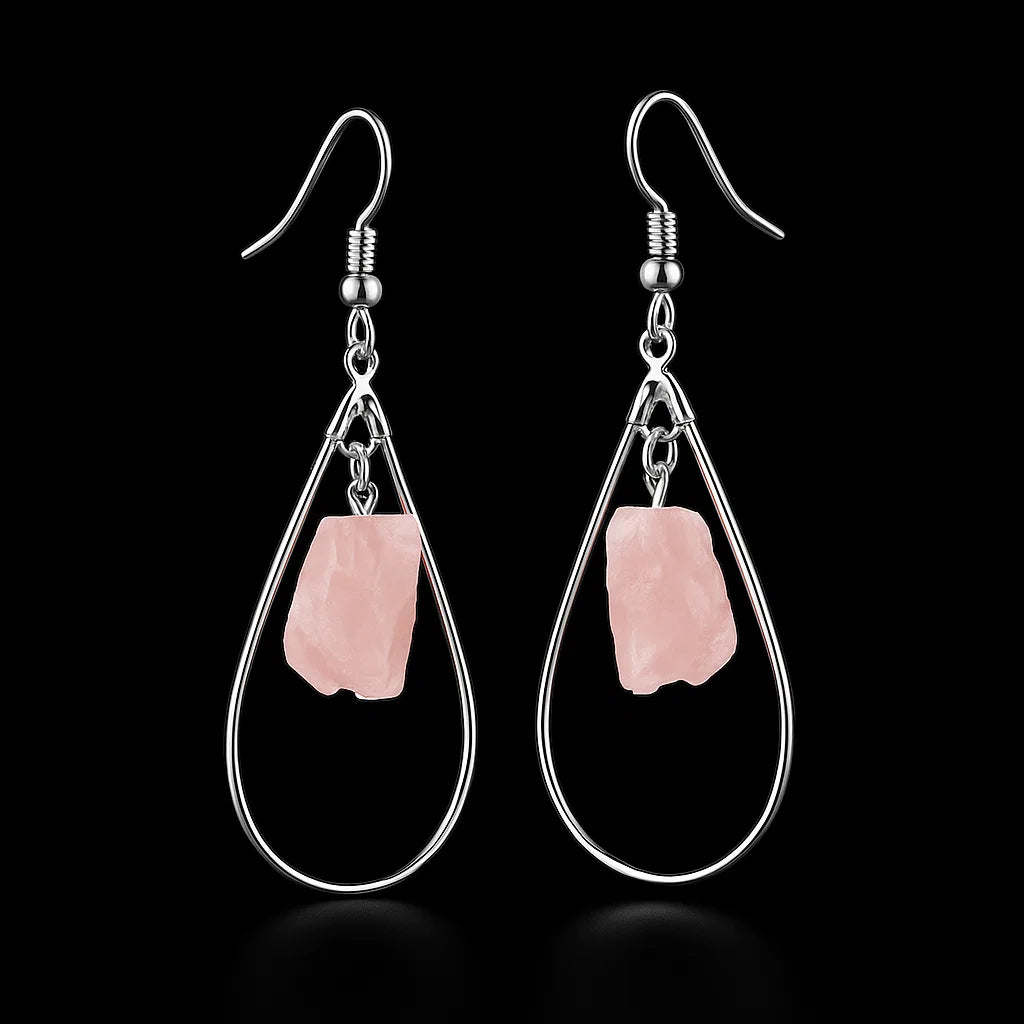 Hanging Crystal Earring #1560.1
