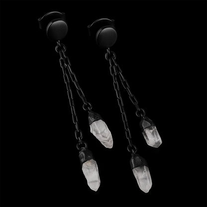 Double Point Chained Earring #1515.1