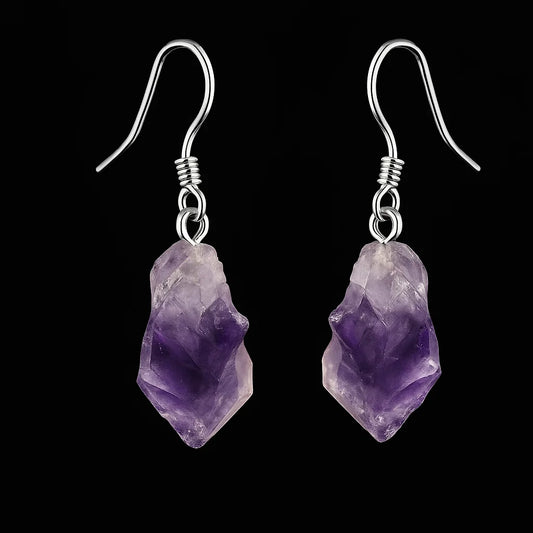 Amethyst Earring #S01