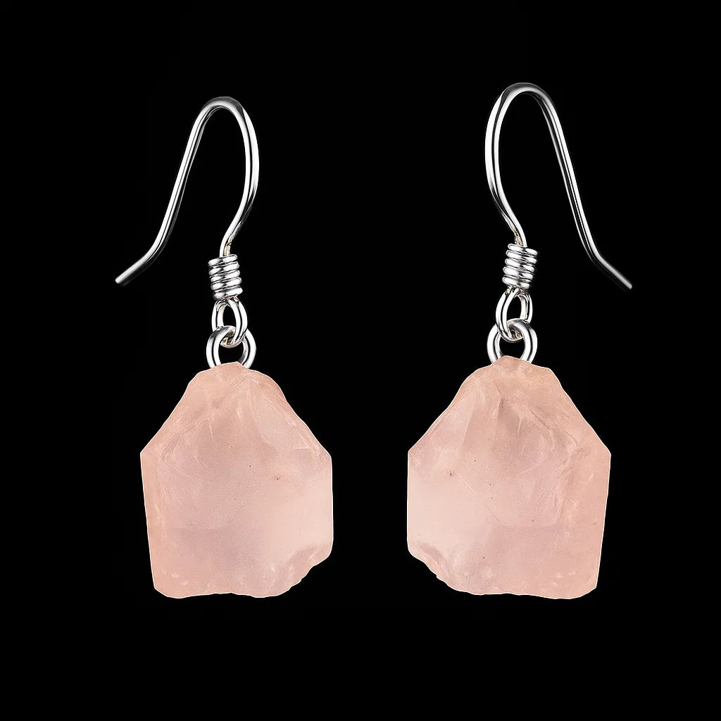 Rose Quartz Earring #S05