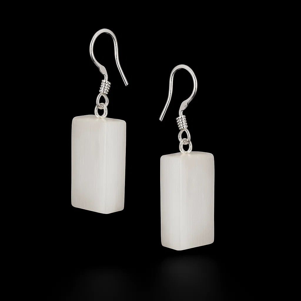 Selenite Earring #S10
