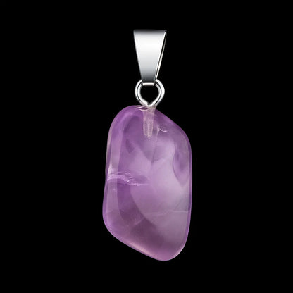 Amethyst Polished Pendant #S201