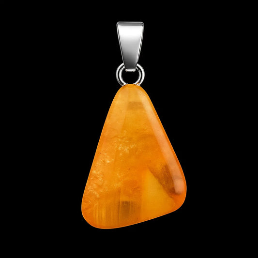 Citrine Polished Pendant #S205