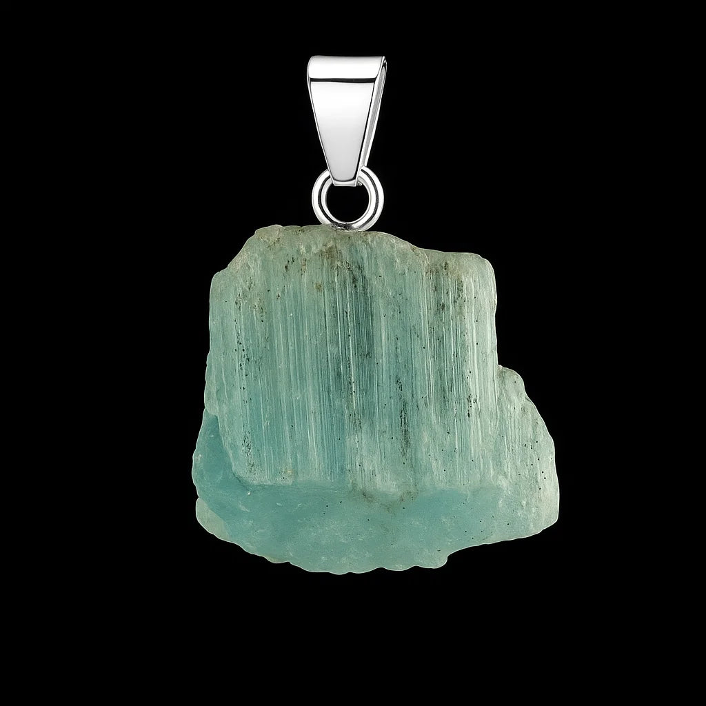 Aquamarine Rough Pendant #S211
