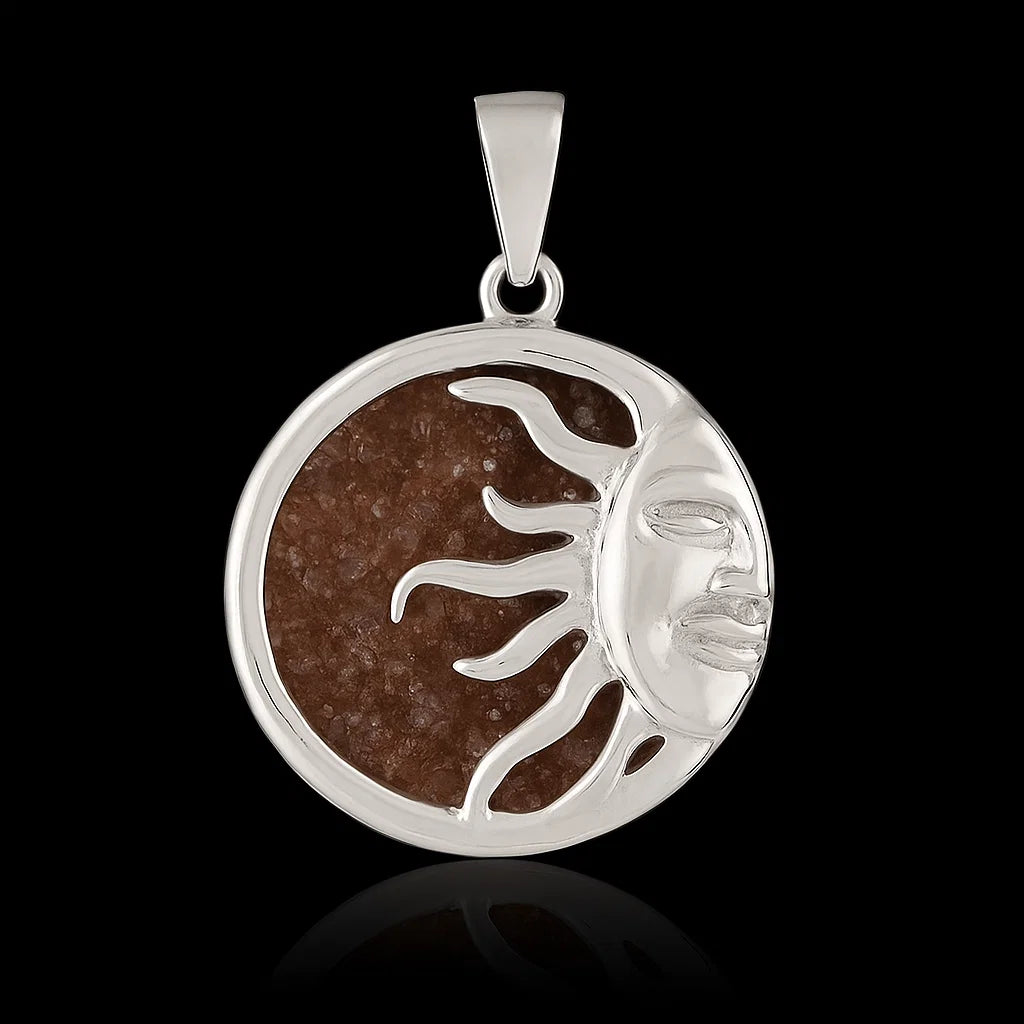 Sun Druze Pendant #S237