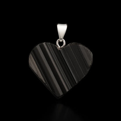 Tourmaline Heart Pendant #S239