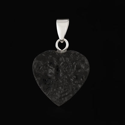 Tourmaline Heart druse Pendant #S240