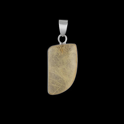 Hanging Crystal Druse Pendant #S19