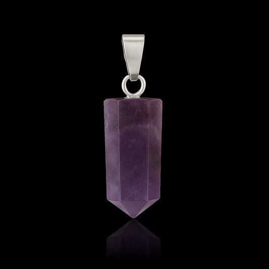 Polished Crystal Point Pendant #S21