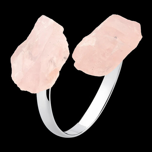 Rose Quartz Ring #S102