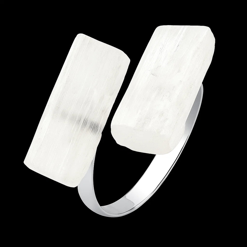 Selenite Ring #S110