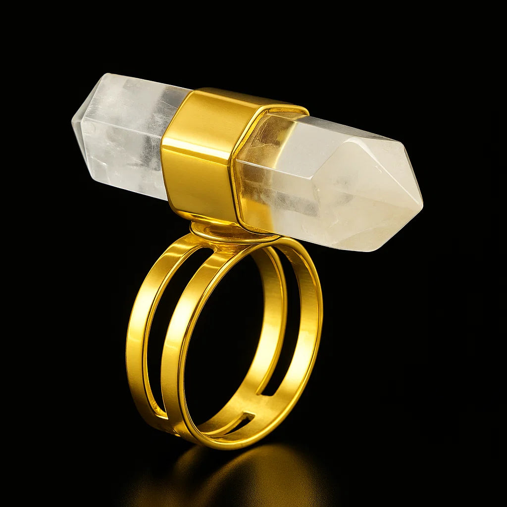 Crystal Point Ring #510.1