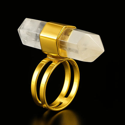 Crystal Point Ring #510.1