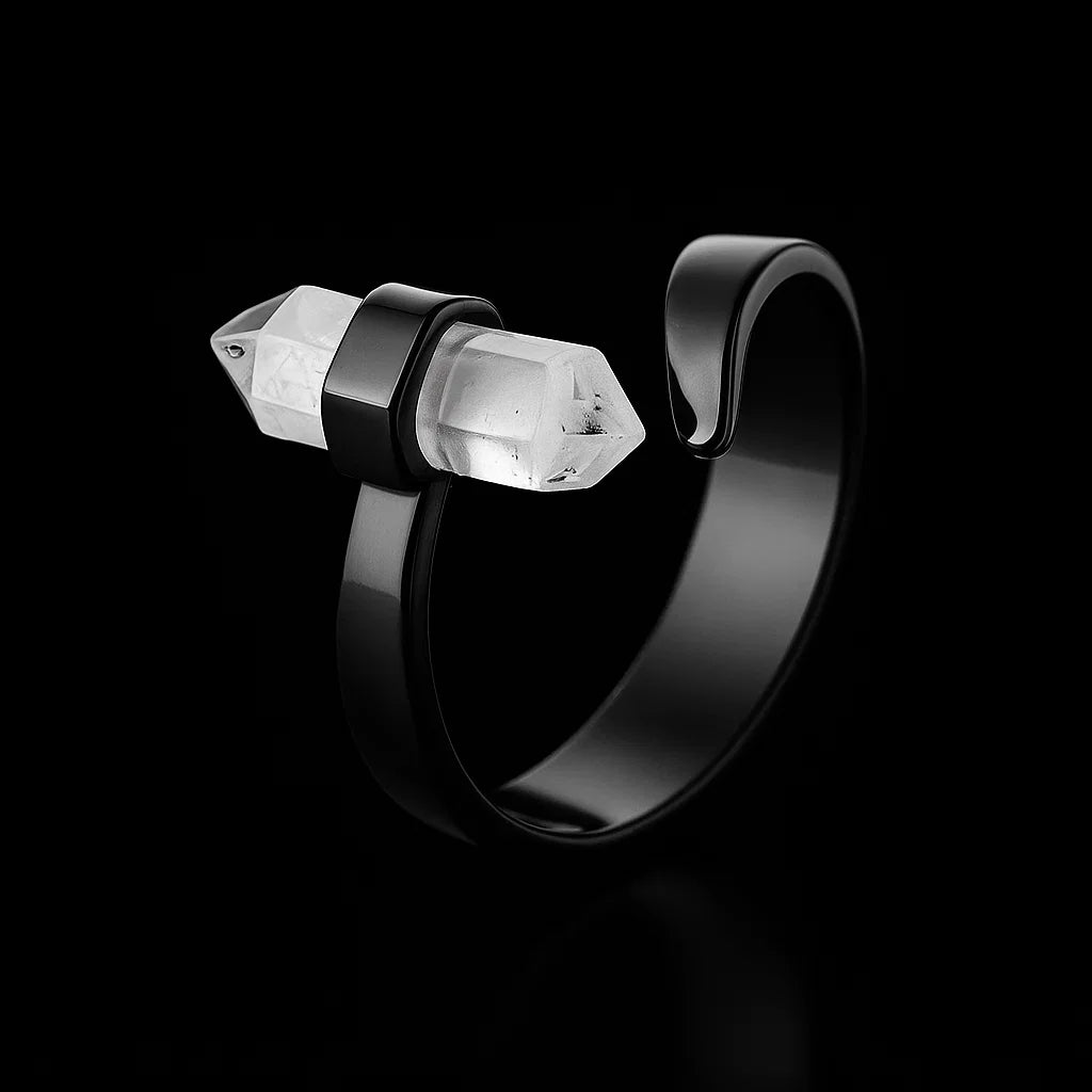 double terminated Point Ring #2 #519.1