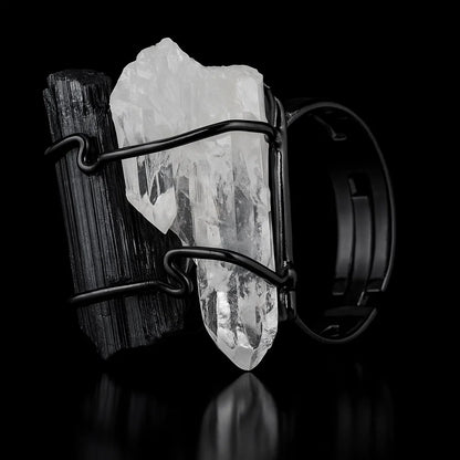 Tourmaline with Crystal Ring #507.1