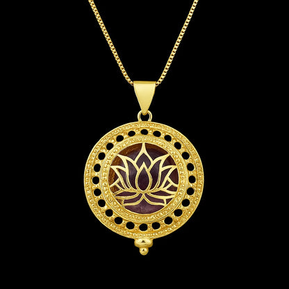 Lotus Flower Necklace #2092.1