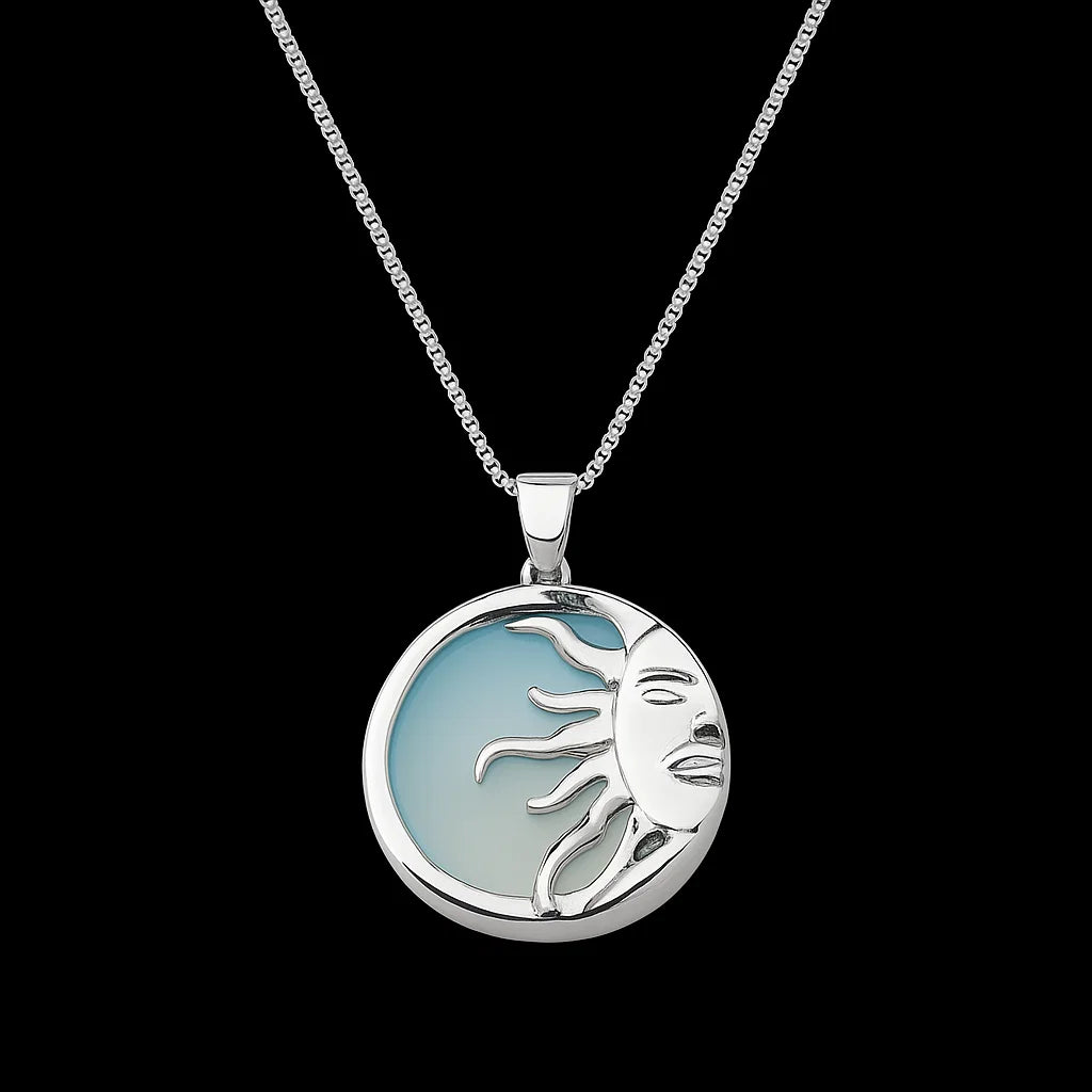 Sun Crystal Necklace #2090.1