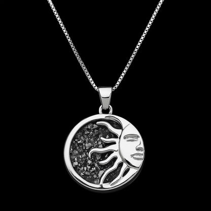 Sun Druse Necklace #2089.1