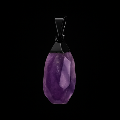 Multifacted Crystal Pendant #123.1