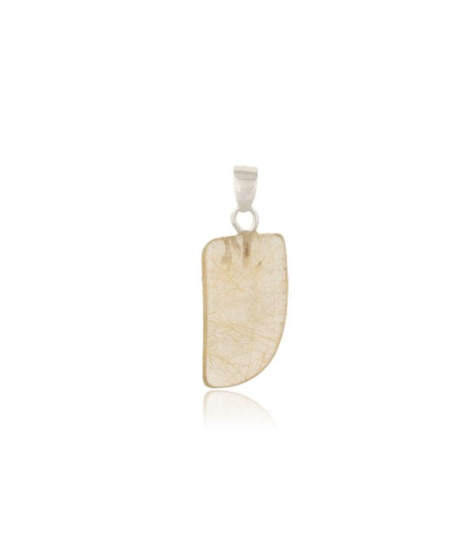 Hanging Crystal Druse Pendant #S19
