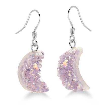 Moon Druse Earring #S07