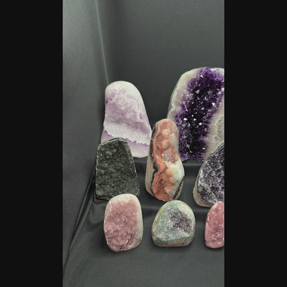 Rainbow Amethyst Cut Bases – Wholesale Lot 12.15 kg (≈ 26.8 lb)