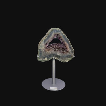 Amethyst Agate Portal Set – 44cm | 37.5cm | 32.5cm | 9.08kg total