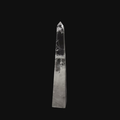 Clear Quartz Obelisk – 28cm | 0.8kg