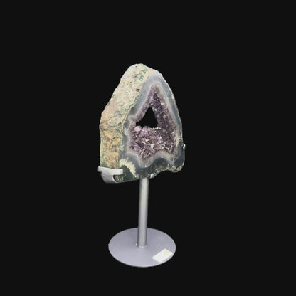 Amethyst Agate Portal Set – 44cm | 37.5cm | 32.5cm | 9.08kg total