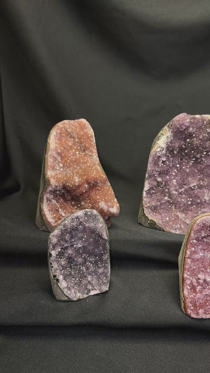 Rainbow Amethyst Cut Bases – Wholesale Lot 4.15 kg (≈ 9.14 lb)