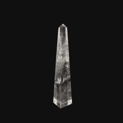 Clear Quartz Obelisk – 27cm | 0.9kg