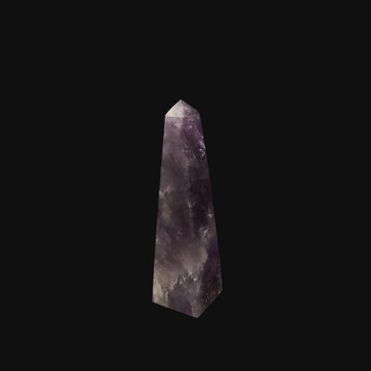Amethyst Obelisk – 17.5cm | 0.5kg