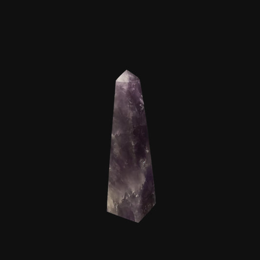 Amethyst Obelisk – 17.5cm | 0.5kg
