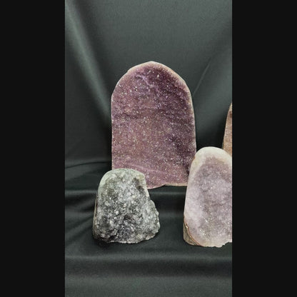 Rainbow Amethyst Cut Bases – Wholesale Lot 4.4 kg (≈ 9.7 lb)