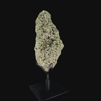 Pyrite on Iron Stand