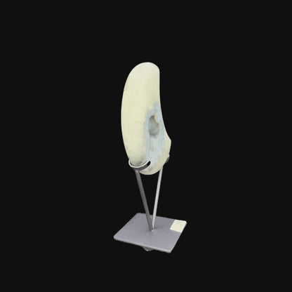 Agate Druzy Moon on Metal Base – 19cm | 1.38kg