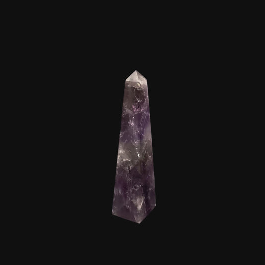 Amethyst Obelisk – 16.5cm | 0.4kg