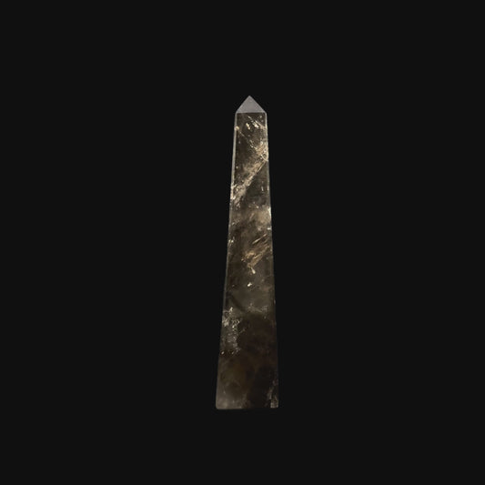 Smoky Quartz Obelisk – 25.5cm | 0.9kg